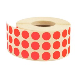 TANEX ETİKET NOKTA 10MM 5000AD TURUNCU