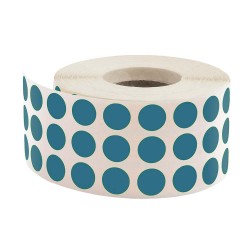 TANEX ETİKET NOKTA 10MM 5000AD MAVİ