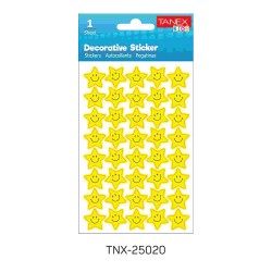 TANEX TNX-25020 GÜLEN YILZDIZLAR SERİSİ ETİKETİ 5 AD.