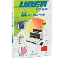 SARFF 15201015E A4 UBER CİLT KAPAĞI KIRMIZI