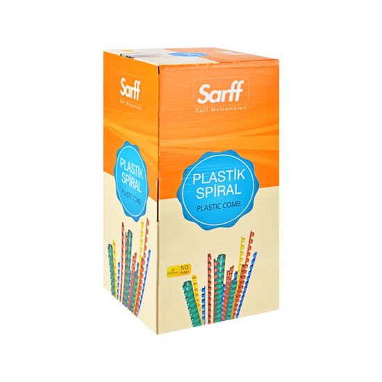 SARFF 15312066 SPİRAL 28MM BEYAZ 50Lİ