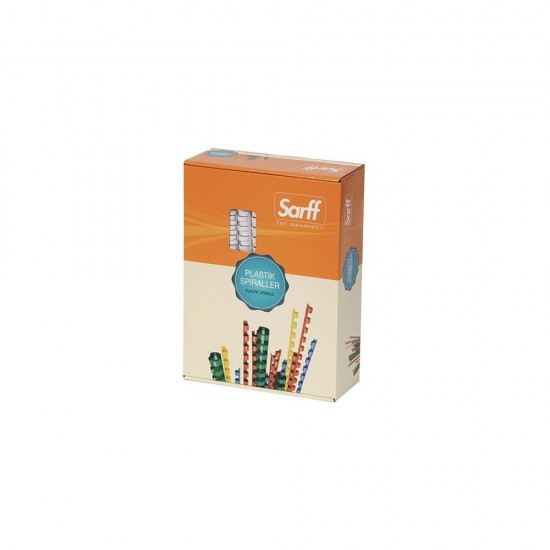 SARFF 15312081 SPİRAL 45MM BEYAZ 50Lİ