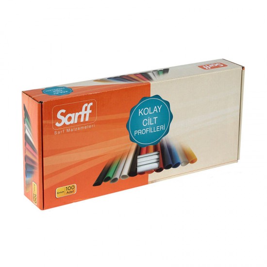 SARFF 15203005A SIRTLIK 6MM KIRMIZI 100LÜ