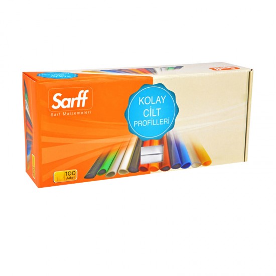 SARFF 15203019A SIRTLIK 15MM KIRMIZI 100LÜ