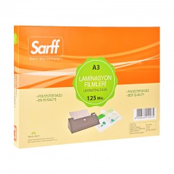 SARFF 15309015 LAMİNASYON A3 125MİC