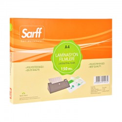 SARFF 15309024 LAMİNASYON A4 150MİC