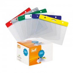 SARFF 15207002 KART POŞETİ YATAY BEYAZ 100LÜ KT