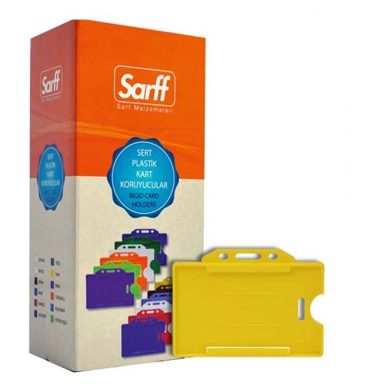 SARFF 15323017 KART MUHAFAZA KABI SARI 50Lİ KT