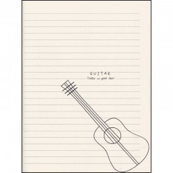 MORNİNG 3196 A4 PP KPK GİTAR DESEN DEF