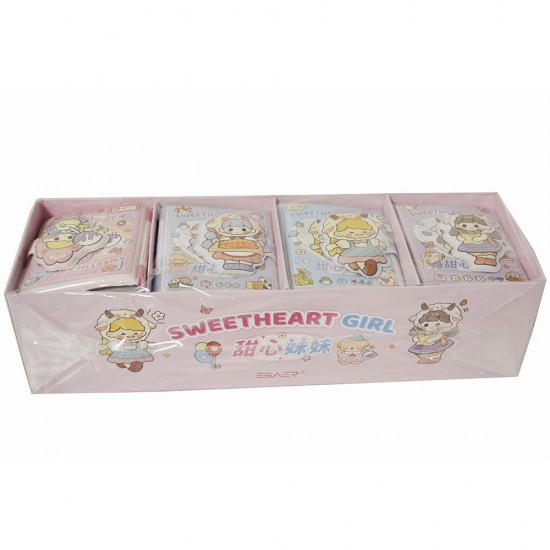 UNICK COLOR 8362 CUTE CANDY KABARTMALI MİNİ NOT DEFTERİ