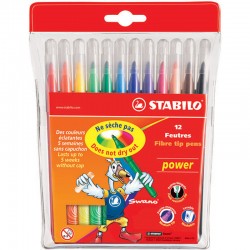 STABİLO KEÇELİ POWER KALEM 12Lİ 280/12-01