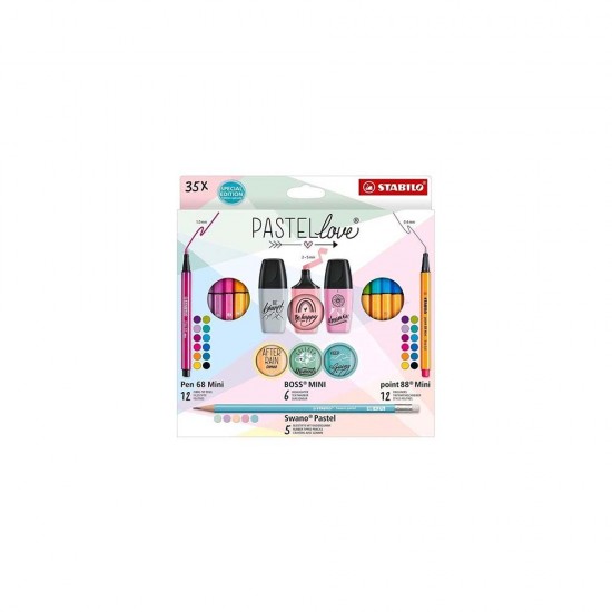 STABİLO PASTELLOVE MİNİ 35Lİ SET 077/5-9