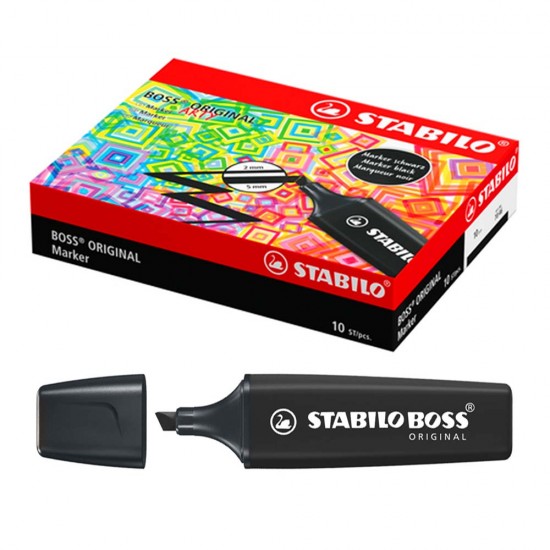 STABİLO BOSS FOSFORLU KALEM 70-46 NATURE SİYAH