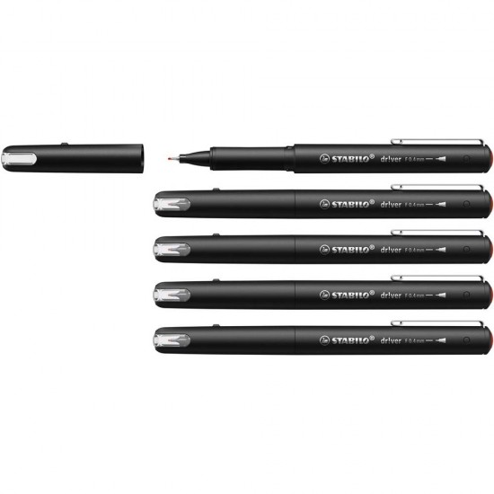 STABİLO DRİVER 1088-40 F KIRMIZI