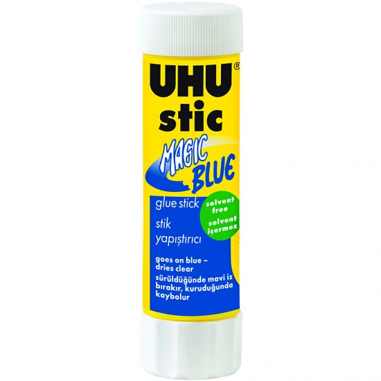 UHU YAPIŞTIRICI STİCK MAGİC MAVİ 21GR 43512