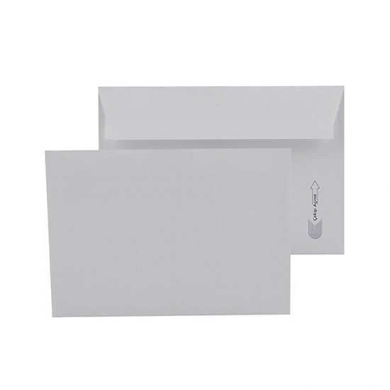 OYAL KARE ZARF 114X162 110GR SLK BEYAZ 10LU PK