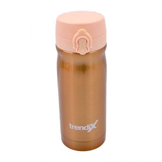 TRENDİX U1800-PT ÇELİK MATARA 350ML PASTEL TURUNCU