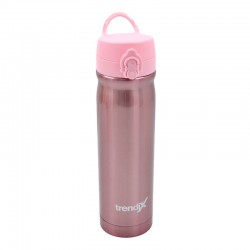 TRENDİX U5000-PP ÇELİK MATARA 500ML PASTEL PEMBE
