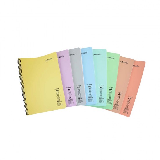 UMUR MFXPA-A472-K MYNOTE FLEX PASTEL DEF A4 72YP KARELİ