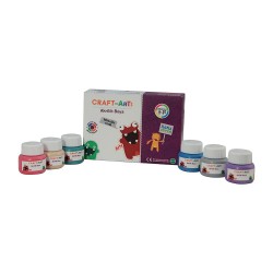 UMİX CRAFT ARTS AKRİLİK 6X30ML METALİK U1560KK-M