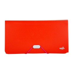 UMİX KÖRÜKLÜ ÇEK DOSYASI B6 KIRMIZI U1124