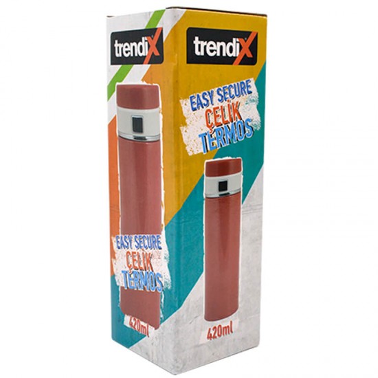 TRENDİX U420-KI EASY SECURE TERMOS KIRMIZI