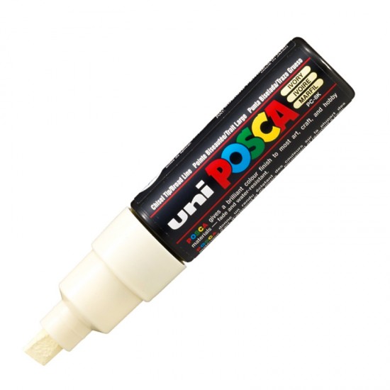 UNİ PC-8K POSCA SU BAZLI POSTER MARKÖRÜ İVORY