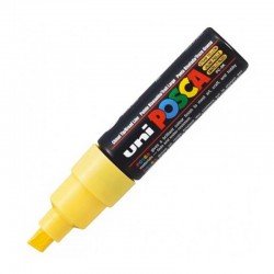 UNİ PC-8K POSCA SU BAZLI POSTER MARKÖRÜ STRAW SARI