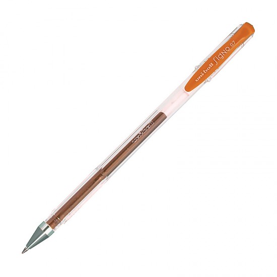 UNİ UM-100 SİGNO FİNE FOSFORLU KALEM TURUNCU