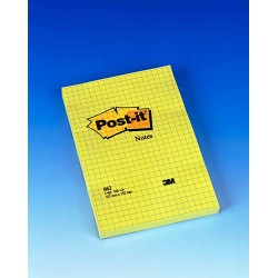 POST-İT 662 NOT KAĞIDI 102X152 100YP SARI KARELİ