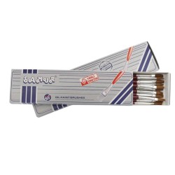 SAMUR 210 SERİ AKRİLİK-YAĞLI BOYA FIRÇASI EXTRA NO:10