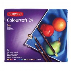 DERWENT 701027 COLOURSOFT 24LÜ TENEKE KT