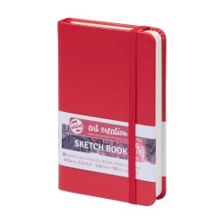 TALENS RT9314201M ART CREATION SKETCHBOOK 140GR 9X14 KIRMIZI