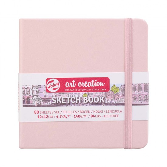 TALENS RT9314014M ART CREATION SKETCHBOOK 140GR 12X12 PEMBE
