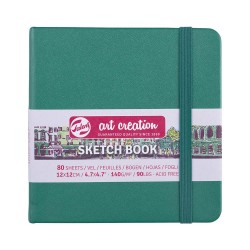 TALENS RT9314334M ART CREATION SKETCHBOOK 140GR 12X12 YEŞİL