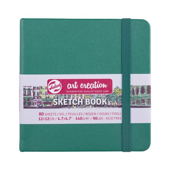 TALENS RT9314334M ART CREATION SKETCHBOOK 140GR 12X12 YEŞİL