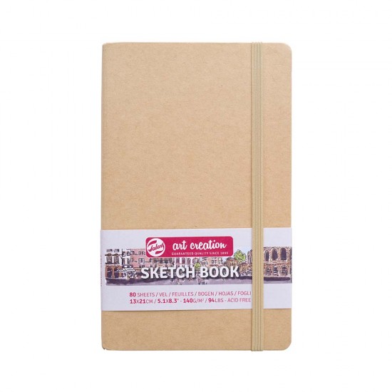 TALENS RT9314432M ART CREATION SKETCHBOOK 140GR 13X21 KRAFT