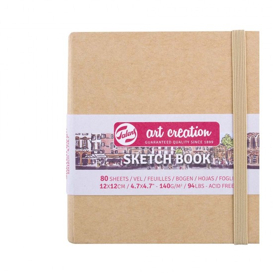 TALENS RT9314434M ART CREATİON SKETCHBOOK 140GR 12X12 KRAFT