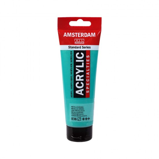 AMSTERDAM 98362 AKRİLİK BOYA 120 ML METALLİC GREEN