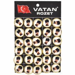 VATAN VT612 ATALI KALPAKLI ROZET 30LU