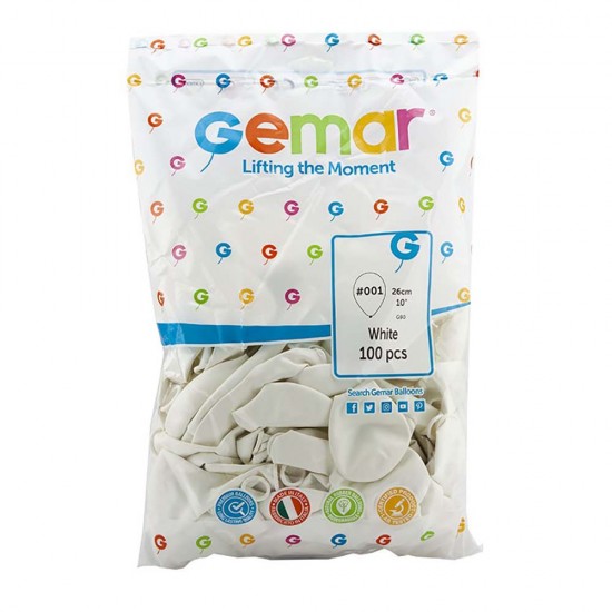 VATAN VT386 TEK RENK DEKORASYON BALONU BEYAZ