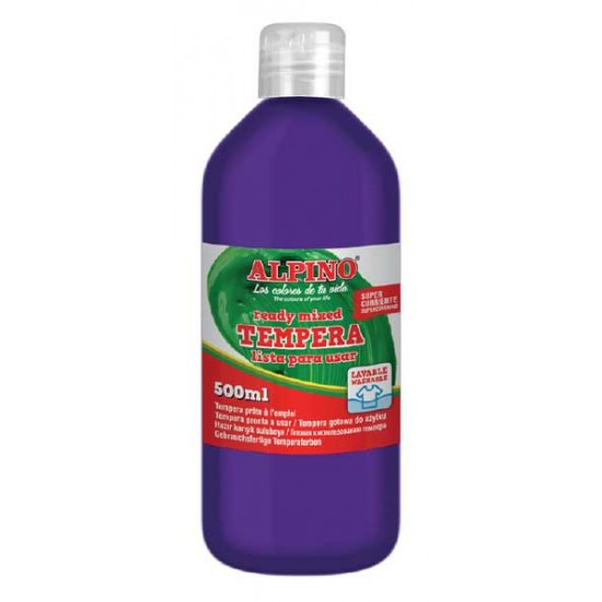 ALPİNO DM-182 TEMPERA SULUBOYA 500ML MOR