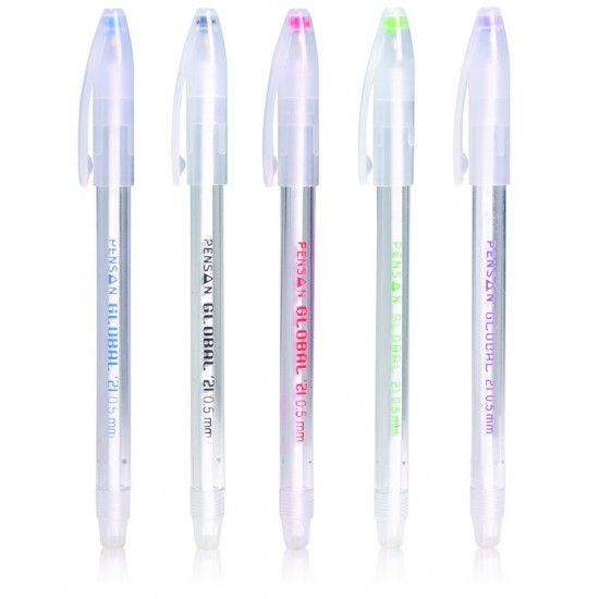 PENSAN 2221 GLOBAL TÜKENMEZ KALEM 05MM YEŞİL