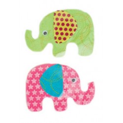 DOLPHİN ST-5238 KEÇE STICKER FİL 2Lİ