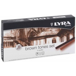 LYRA 5641121 POLYCRAYONS SOFT TOZ PASTEL