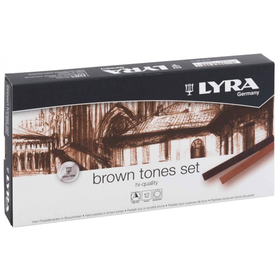 LYRA 5641121 POLYCRAYONS SOFT - TOZ PASTEL