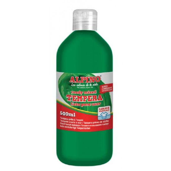 ALPİNO DM-179 TEMPERA SULUBOYA 500ML KOYU YEŞİL