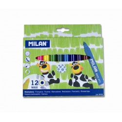 MİLAN 80020 MAXİ KEÇELİ KALEM 12 Lİ