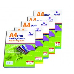 MAPİ 204 02 56 A4 CİLT KAPAĞI 160MİC ŞEFFAF SARI