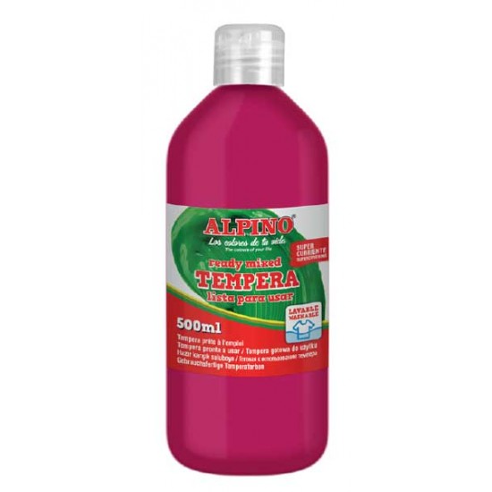 ALPİNO DM-030175 TEMPERA BOYA 500ML PEMBE